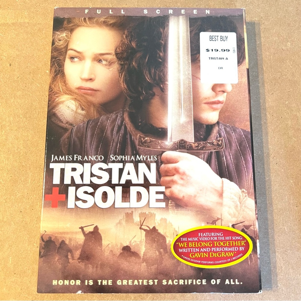DVD Tristan And Isolde - Movie - James‎ Franco - Sophia Myles